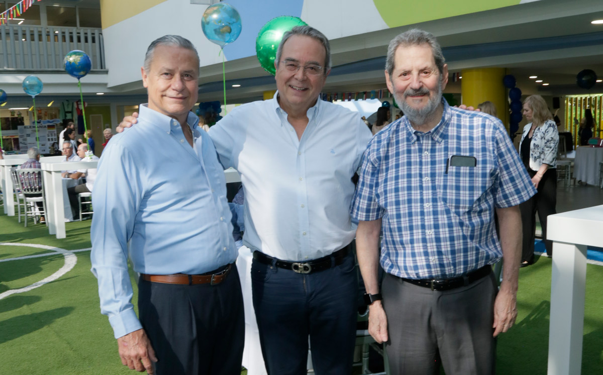 Alfonso Porras, Rafael Meraz y Carlos Lozano / Foto: Roberto Alvarado