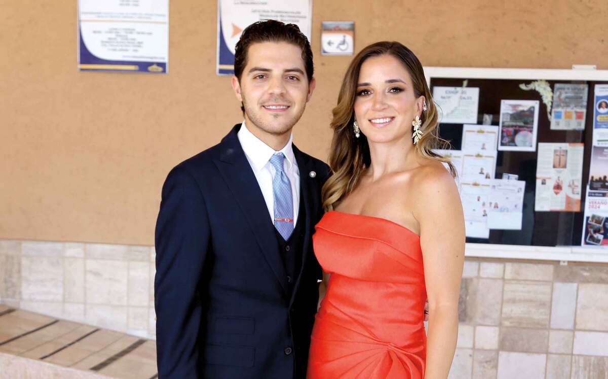 Andrés Llovera y Roberta Treviño