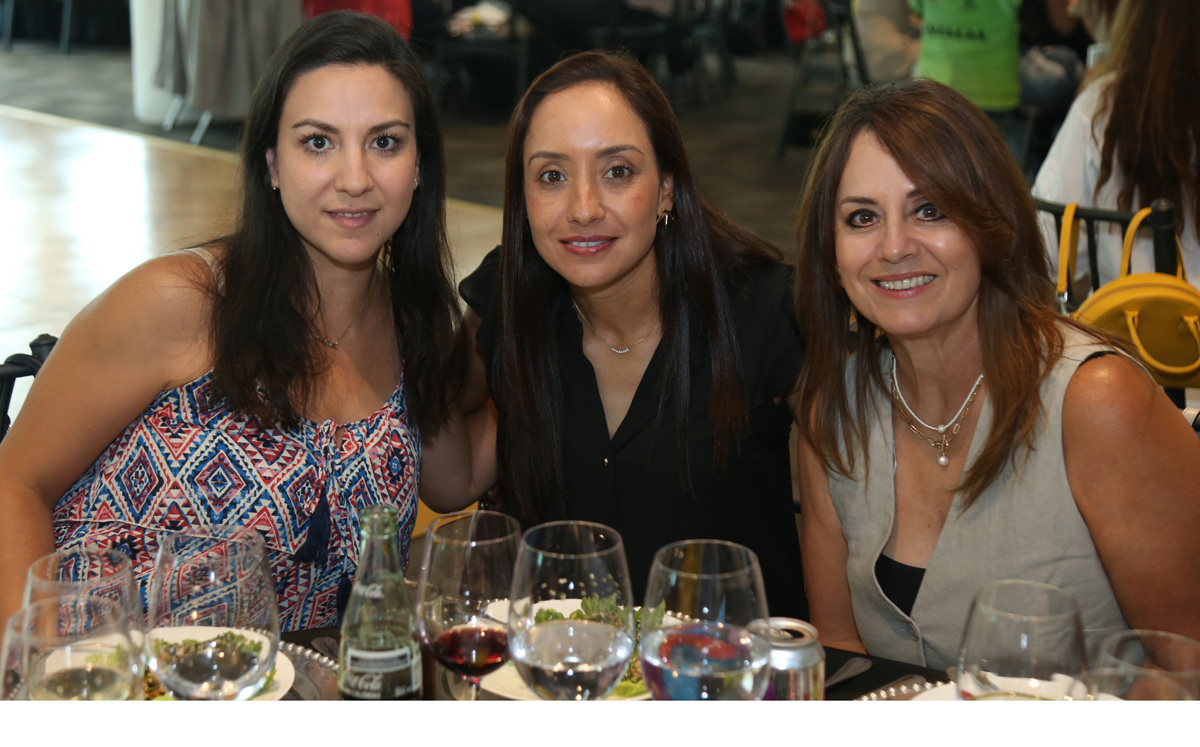 Angélica Villarreal, Marifer Puente y Graciela Ordaz / Foto: Omar Valdez