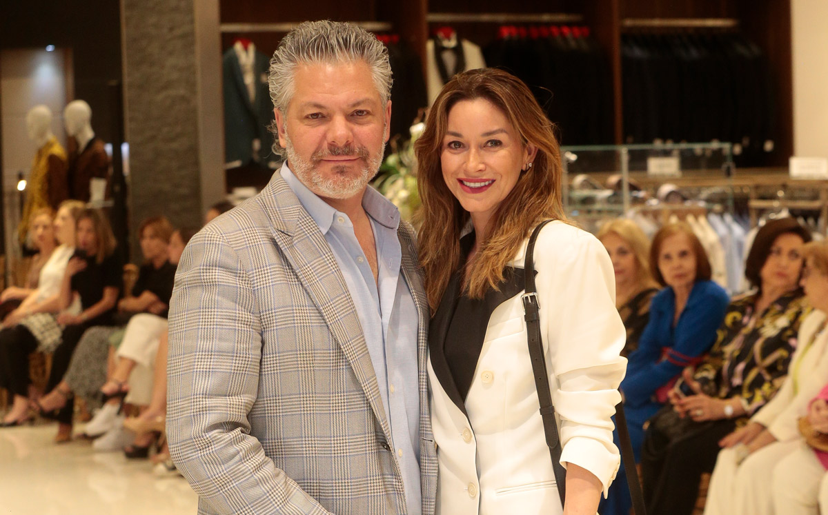 Dimitri Hadjópulus y Analee Welsh de Hadjópulus / Foto: Daniel Saldívar