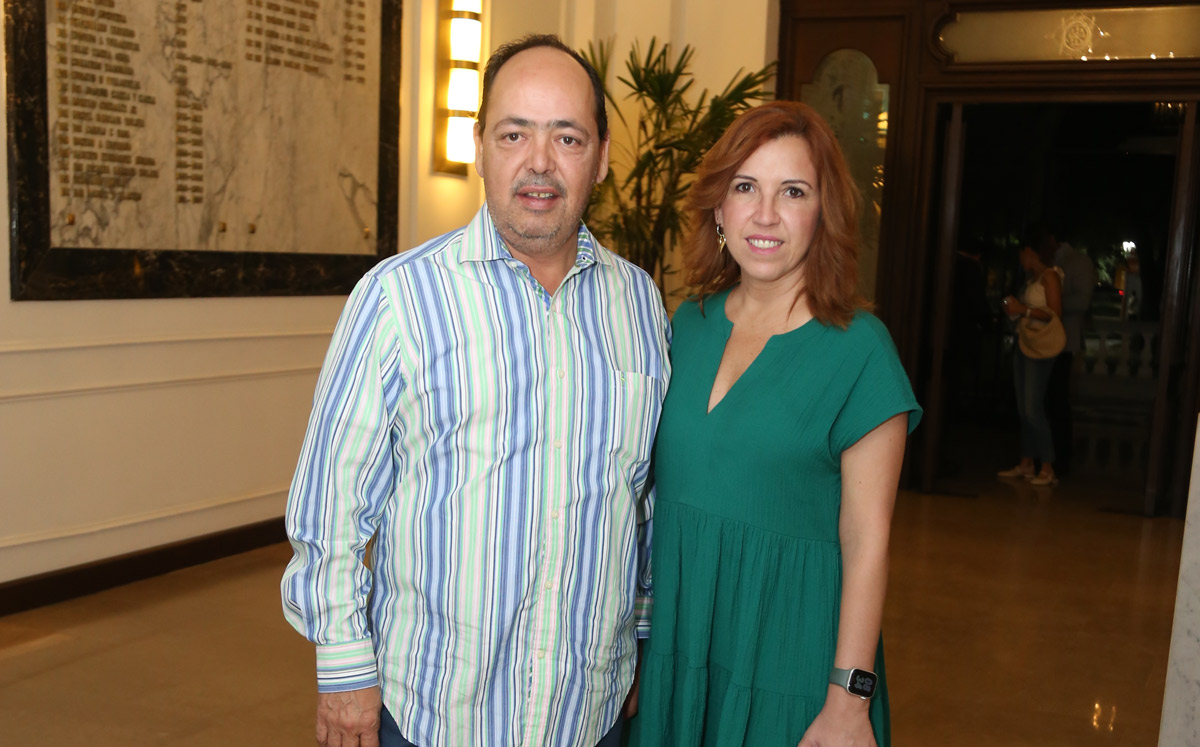 Francisco Zertuche y Patricia Kavande / Foto: Omar Valdez