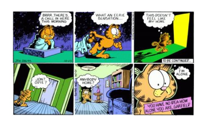 Garfield: ¿Cuál fue su final más trágico en los cómics? (Foto: Instagram)