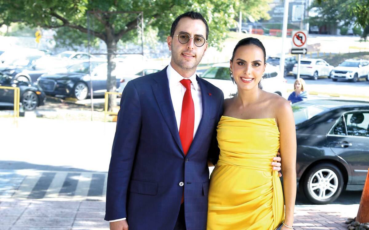 Pedro Mena y Regina Khalaf