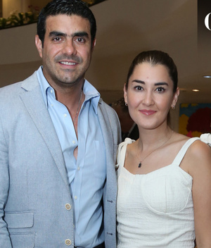 Eduardo Santoy y Andrea Lomelí / Foto: Omar Valdez