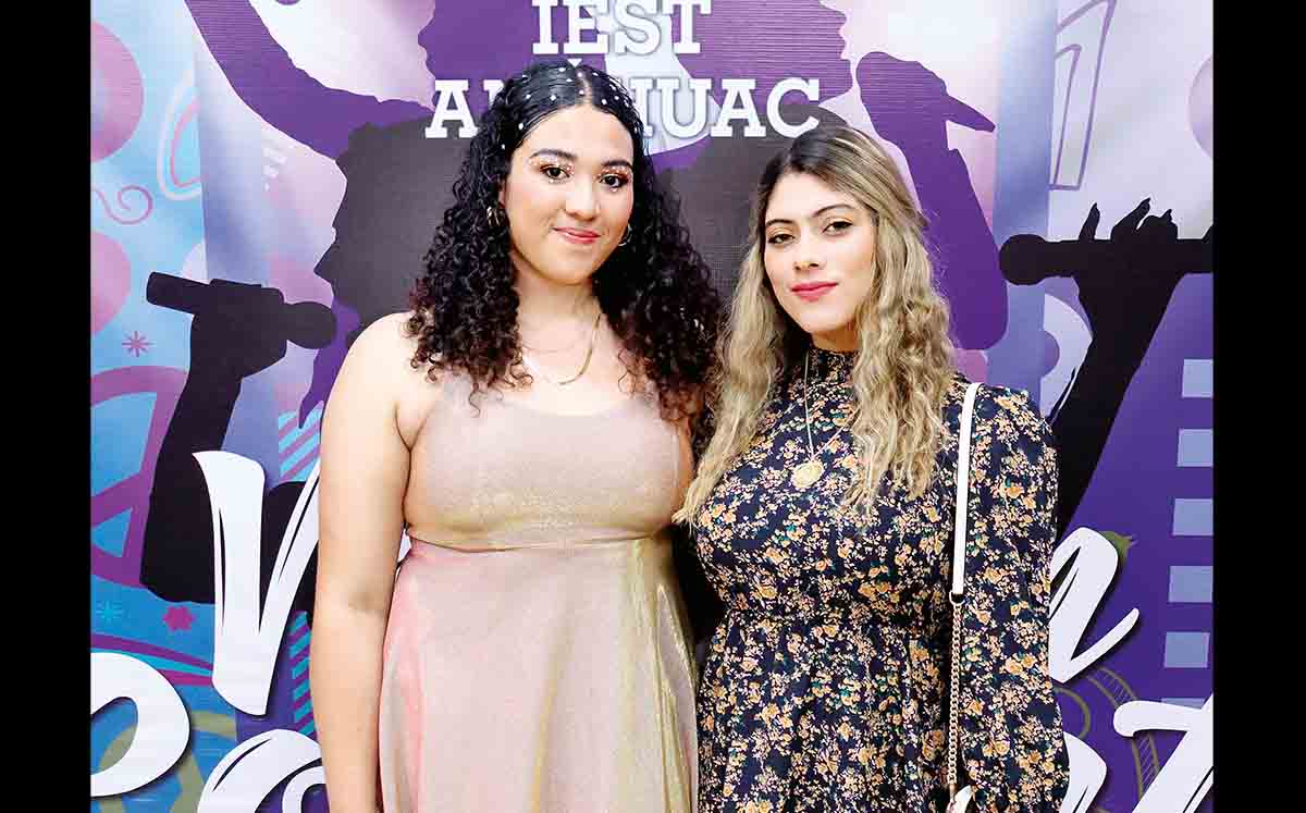 VENUS ALVARADO E ISABEL ALVARADO llegaron puntuales a la 23 edición de Voces en Concierto en el IEST Anáhuac