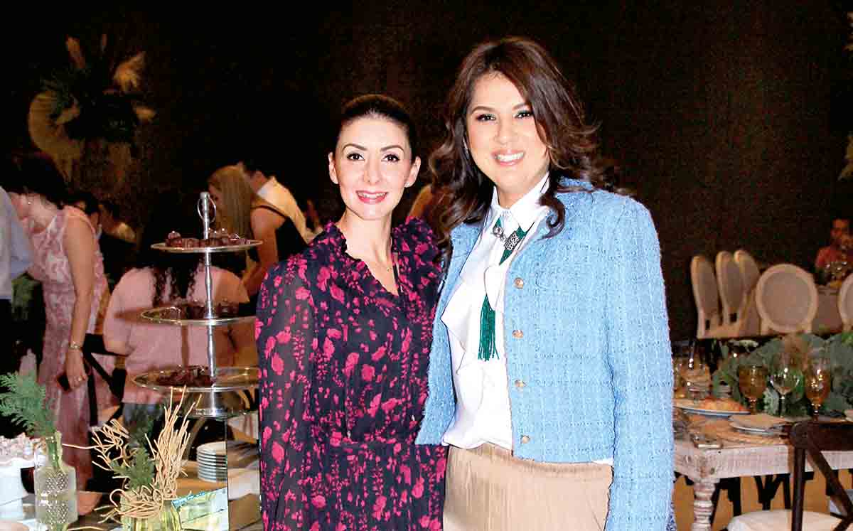 ZAIRA LOYOLA Y GISELA CEJA llegaron con sus mejores outfits al festejo