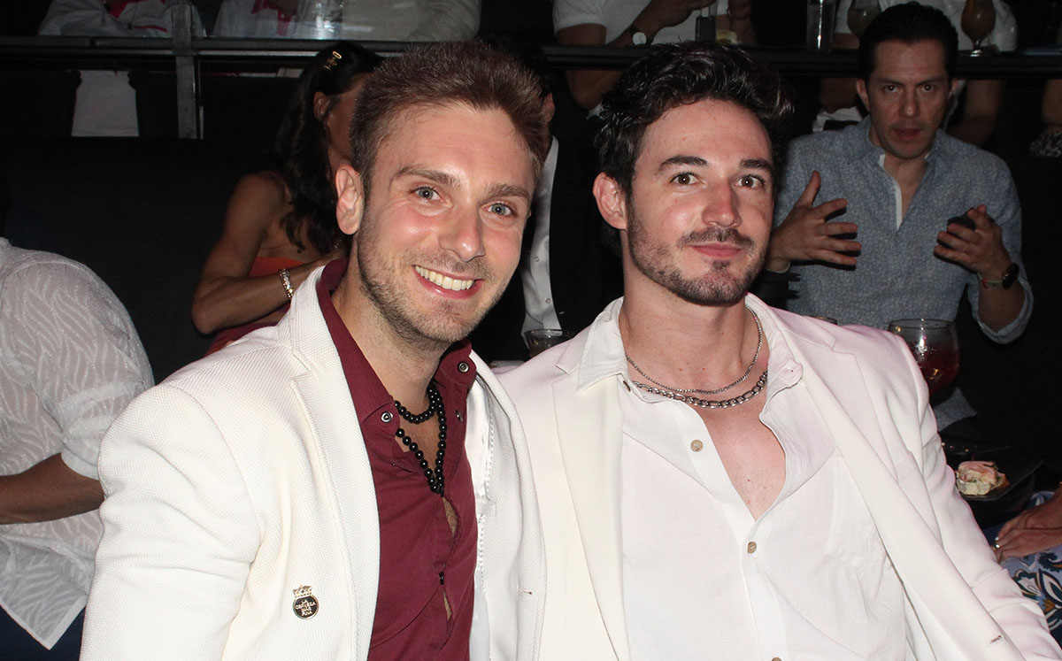 Joan Kuri y Emmanuel Santies