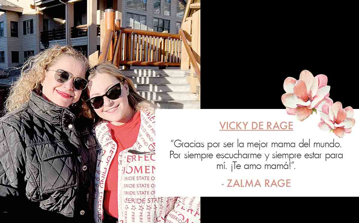 VICKY DE RAGE, ZALMA RAGE