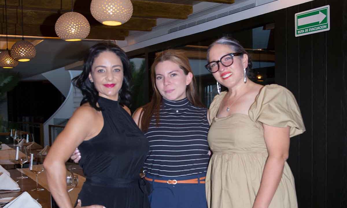 Karen Parra, Valentina Hernández y Flor del Carmen