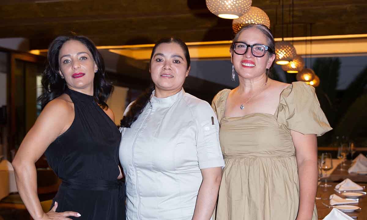 Karen Parra, Carmen Muñoz y Flor del Carmen