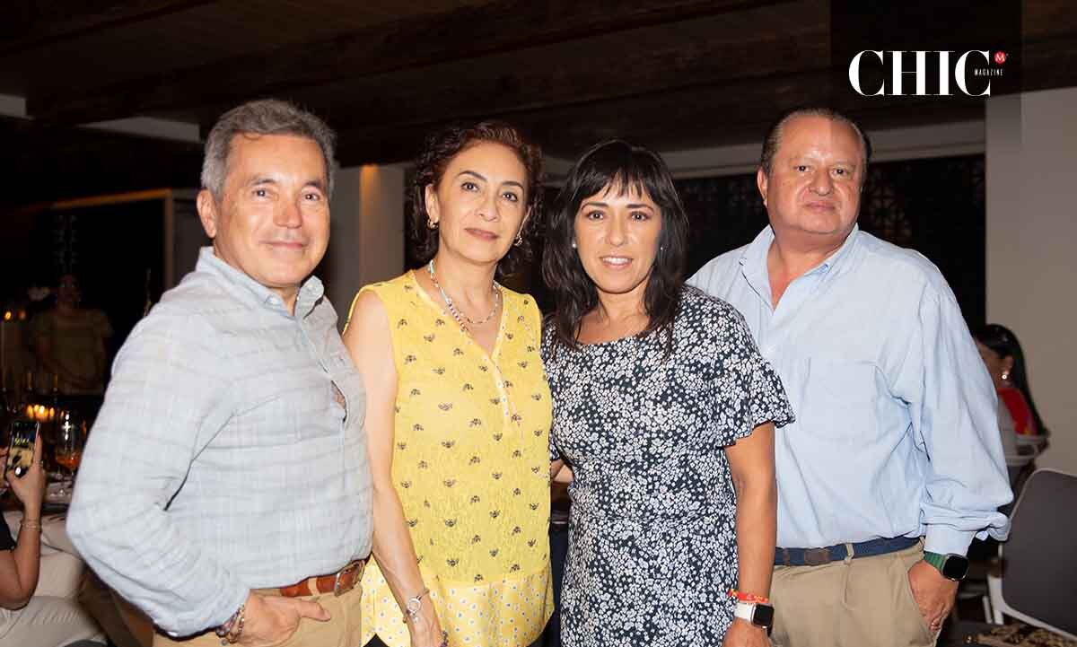 Marcela Tire, Arturo Fallozo, Lucía Coronel y Guillermo Uribe (Fotos: Yanahui F. Sevilla)