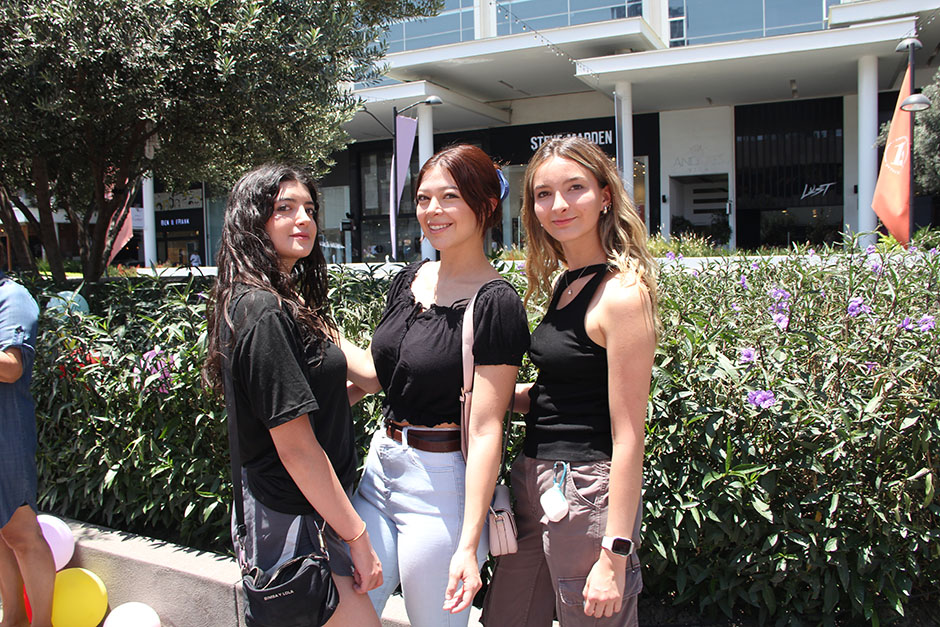 Sara Beltrán, Ana Sofía Toscano y Maria Velázquez