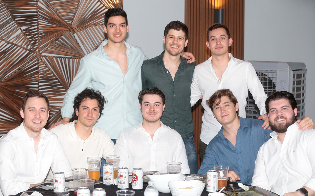 Agustín García, Luis Velázquez, Óscar Ruiz, Américo Maiz, Esteban Lavín, Adrián Barreda, Diego Villarreal y Cristóbal Ayala / Foto: Daniel Saldívar