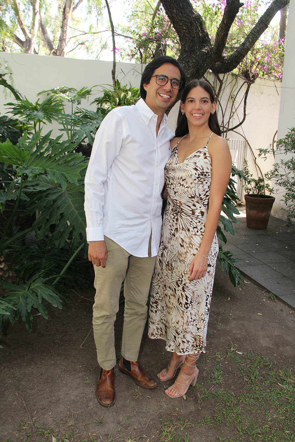 Alan Mercado y Begoña Galindo