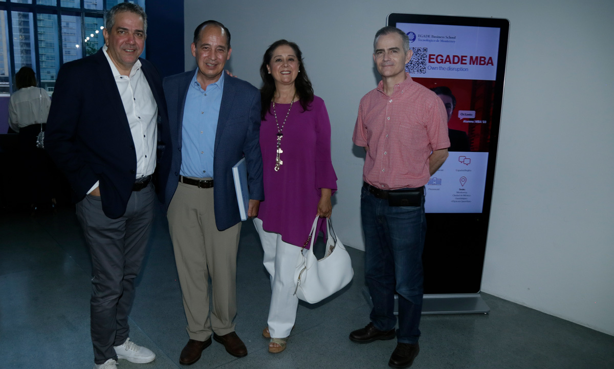 Mel Guzmán, Gabriel Villarreal, Laura González y Marcelo Morales / Foto: Omar Valdez
