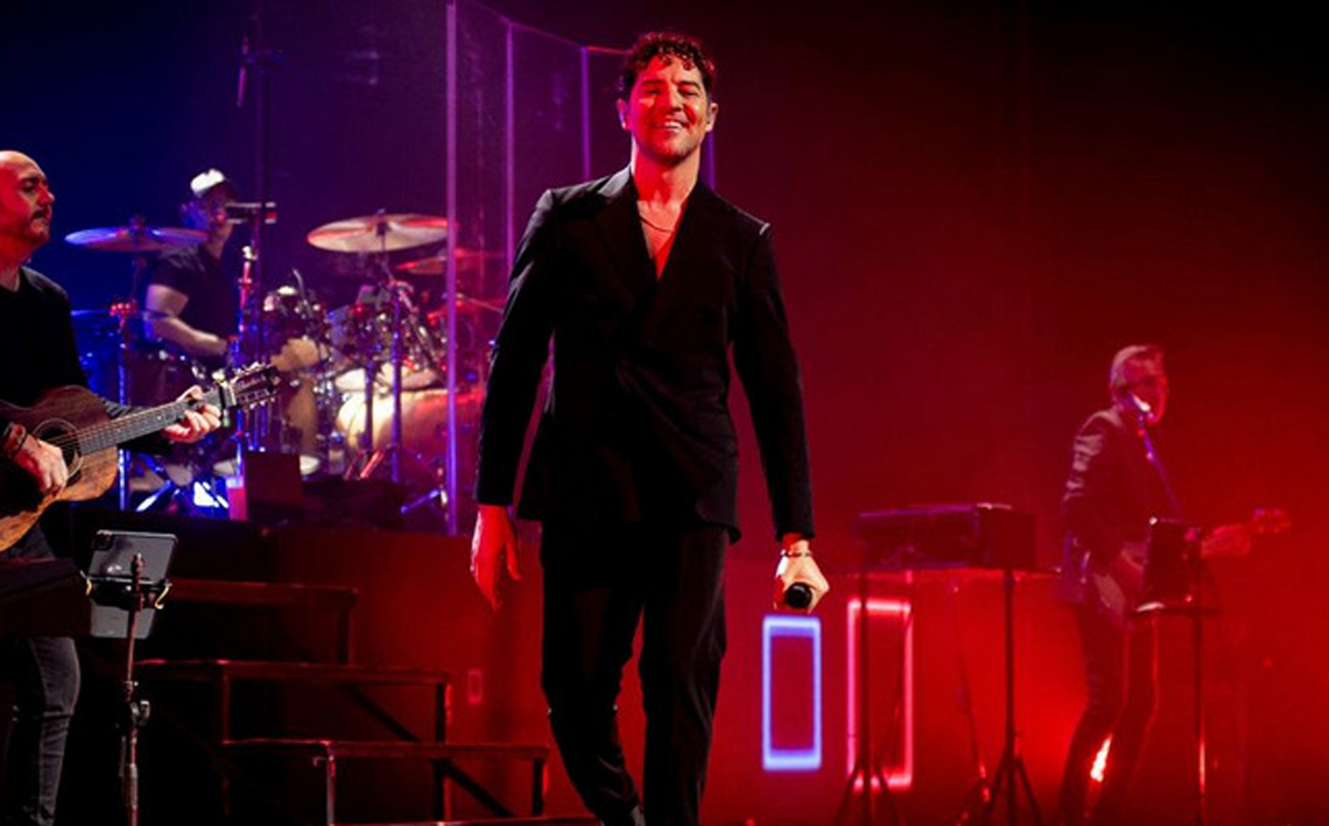 David Bisbal ofreció un gran concierto / Foto: Cortesía Showcenter Complex