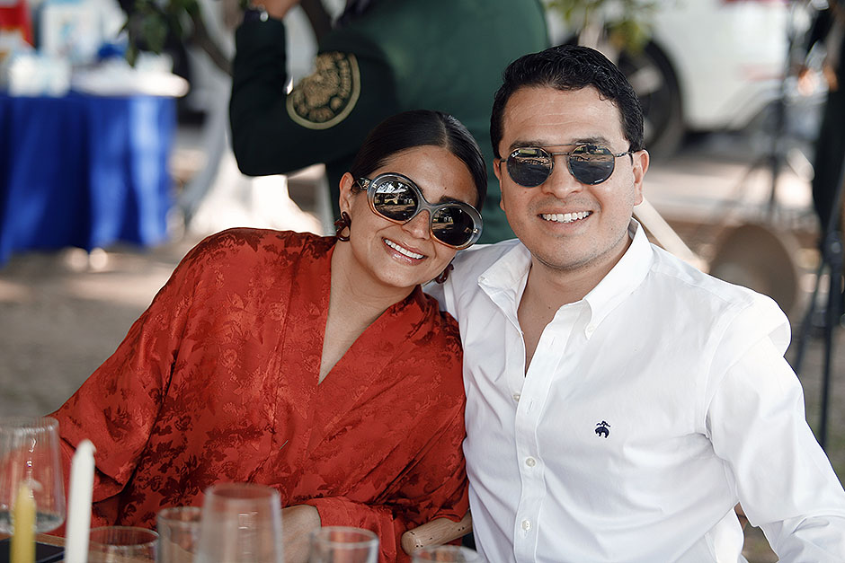 Fernanda Córdova y Héctor Antuna