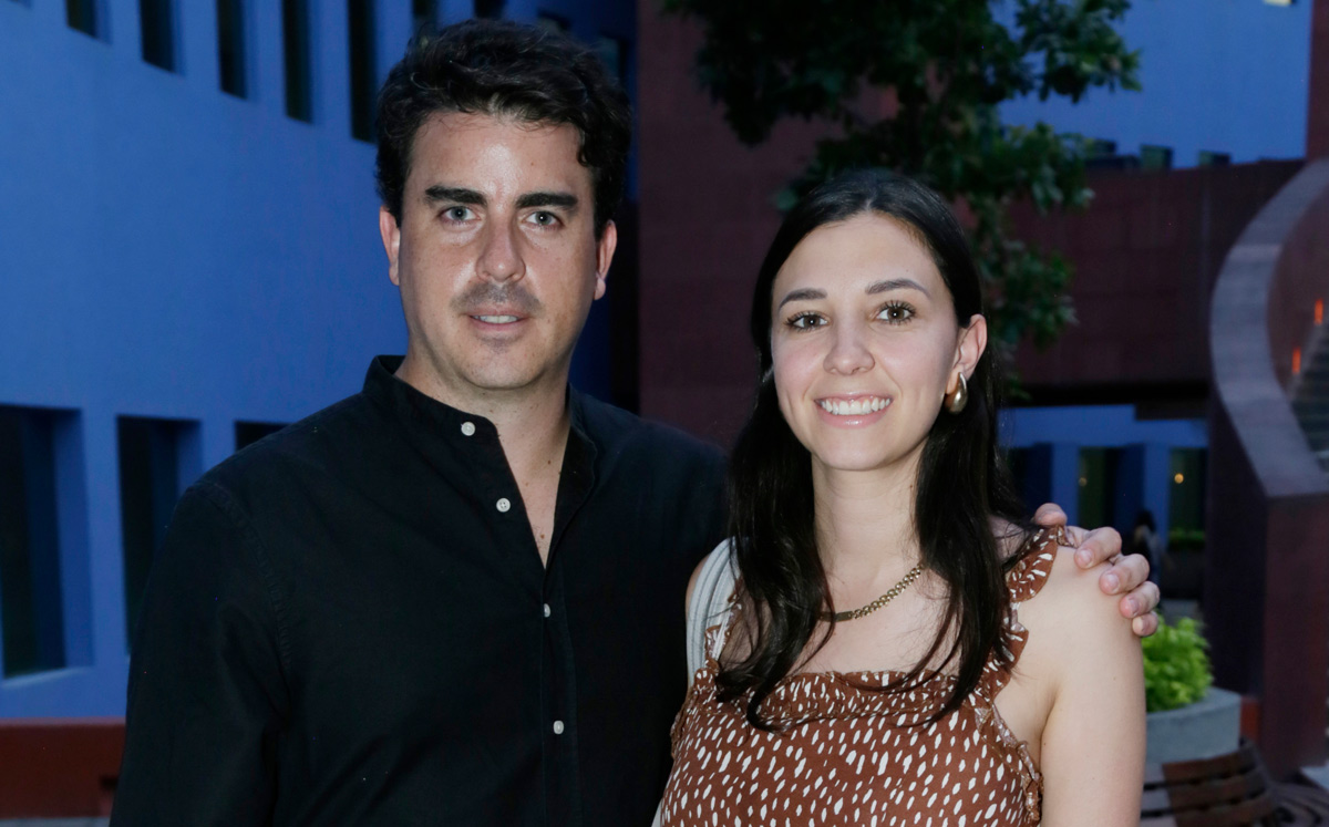 Gerardo Gómez y Paulina Lozano / Foto: Omar Valdez