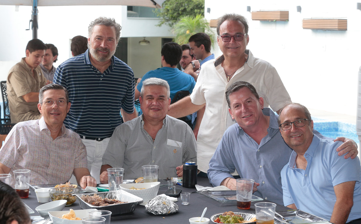 Gonzalo González, César Guerra, Ovidio Escamilla, José Hernández, Juan Carlos Elizondo y Fernando Palazuelos / Foto: Daniel Saldívar
