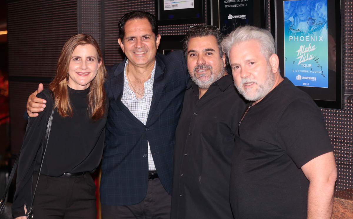 Marianne Onofretti, Marco Antuñano, Hugo Jasso y Eugenio Alanís / Foto: Daniel Saldívar