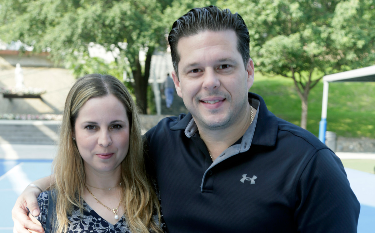 Nora Treviño y Fabrizio Santos / Foto: Omar Valdez