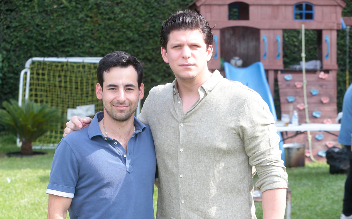 Roberto González y David Tafich / Foto: Daniel Saldívar