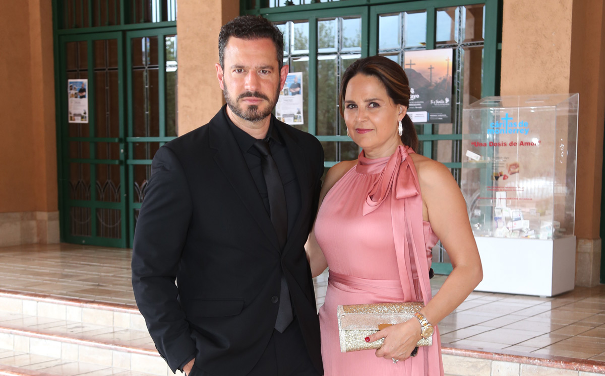 Rodrigo De la Garza y Carolina Martínez de De la Garza / Foto: Roberto Alvarado