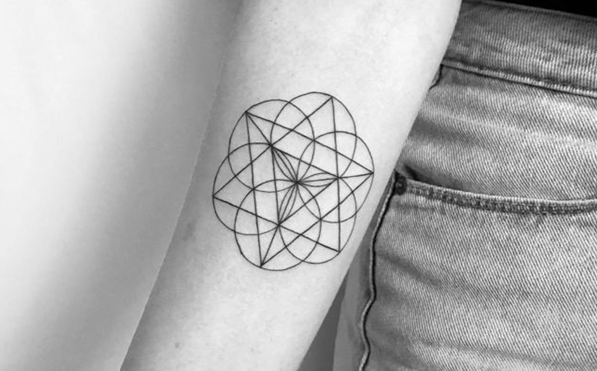 Tatuaje Geométrico / Foto: Cortesía