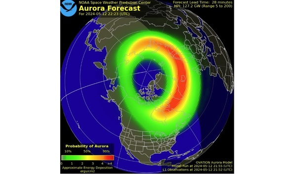 Expertos prevén más tormentas solares; ¿habrá auroras boreales? (Foto: NOAA)