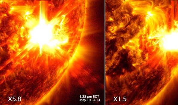 Expertos prevén más tormentas solares; ¿habrá auroras boreales? (Foto: NASA)