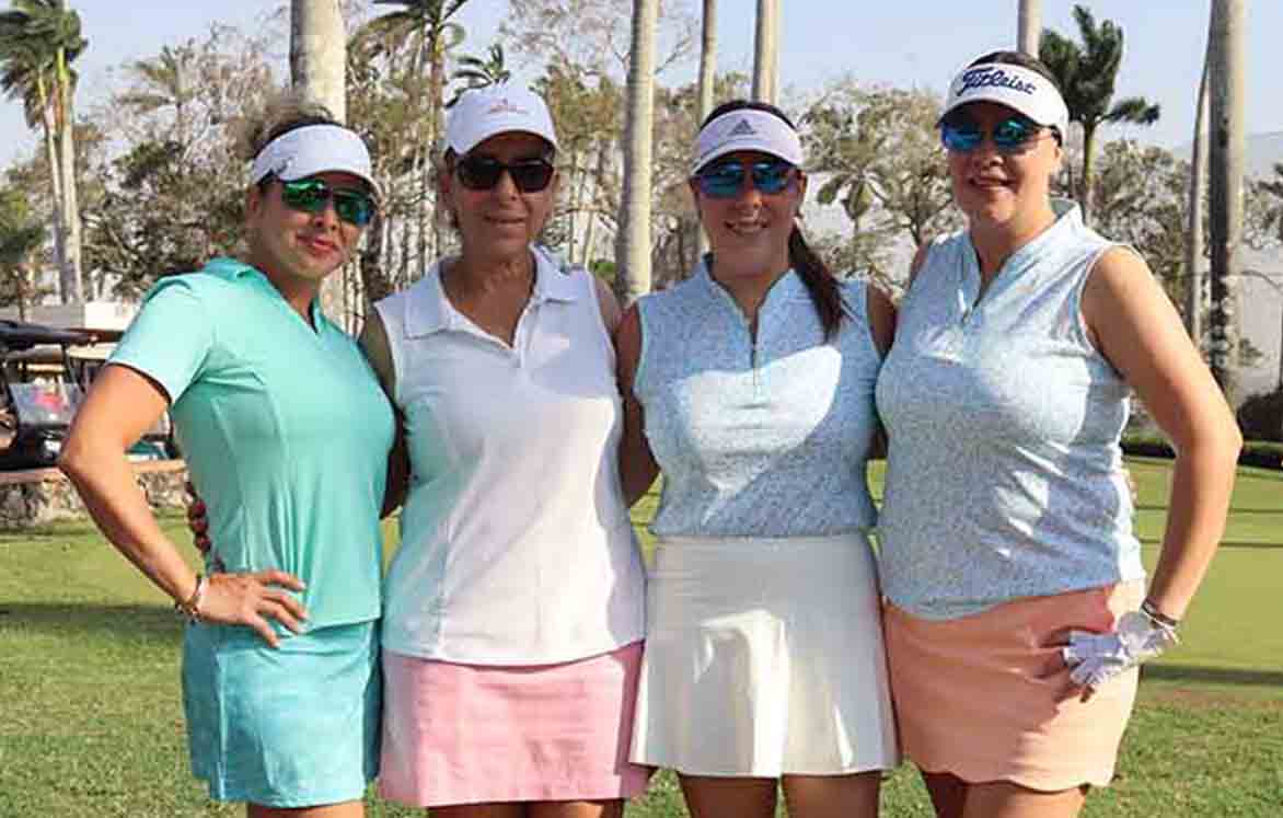 JESSICA DAVILA, LAURA GARCÍA ADRIANA CAZAUBON, Y PAMELA CUETARA