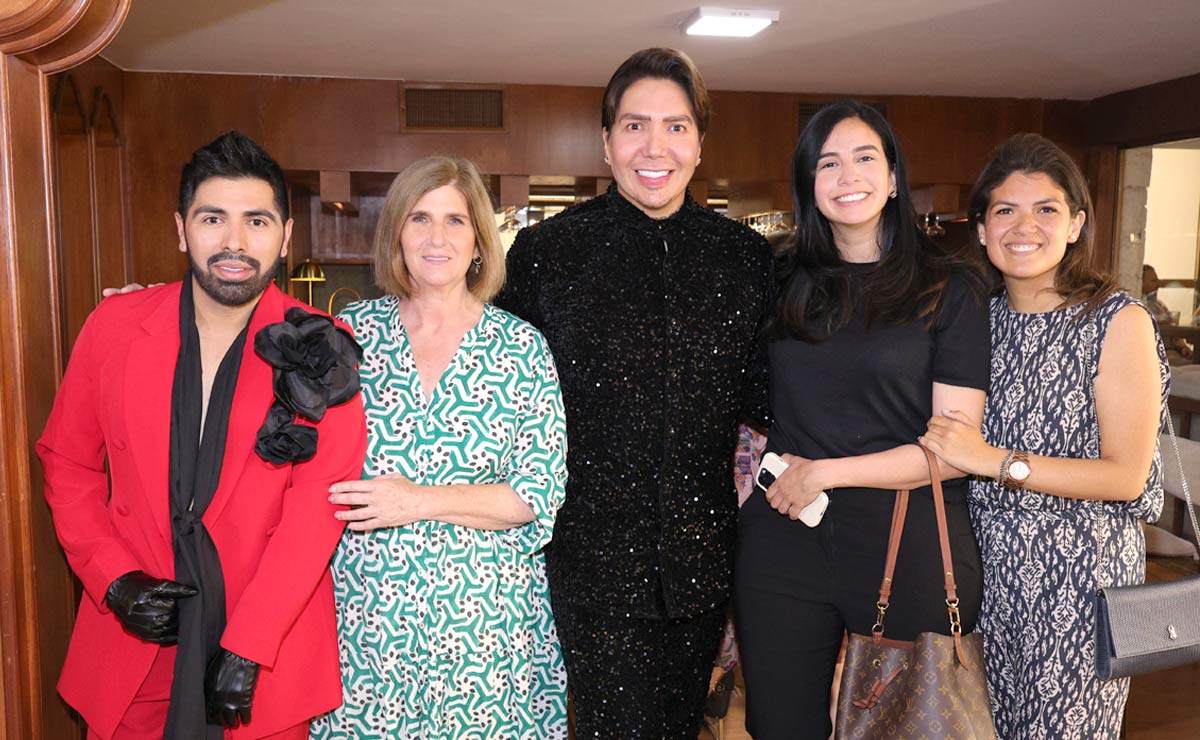 Alan, Dely, Luiz, Eri y Sara