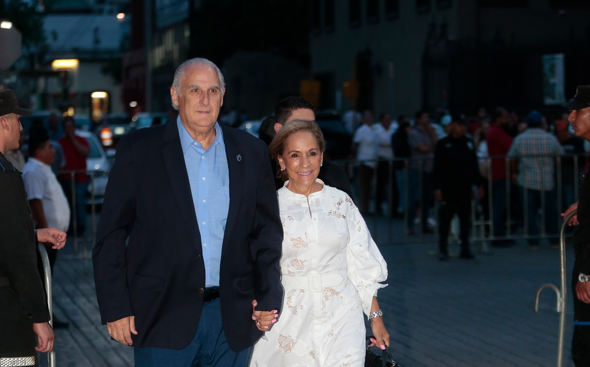 Alejandro Maiz y Gina Manautou de Maiz / Foto: Daniel Saldívar