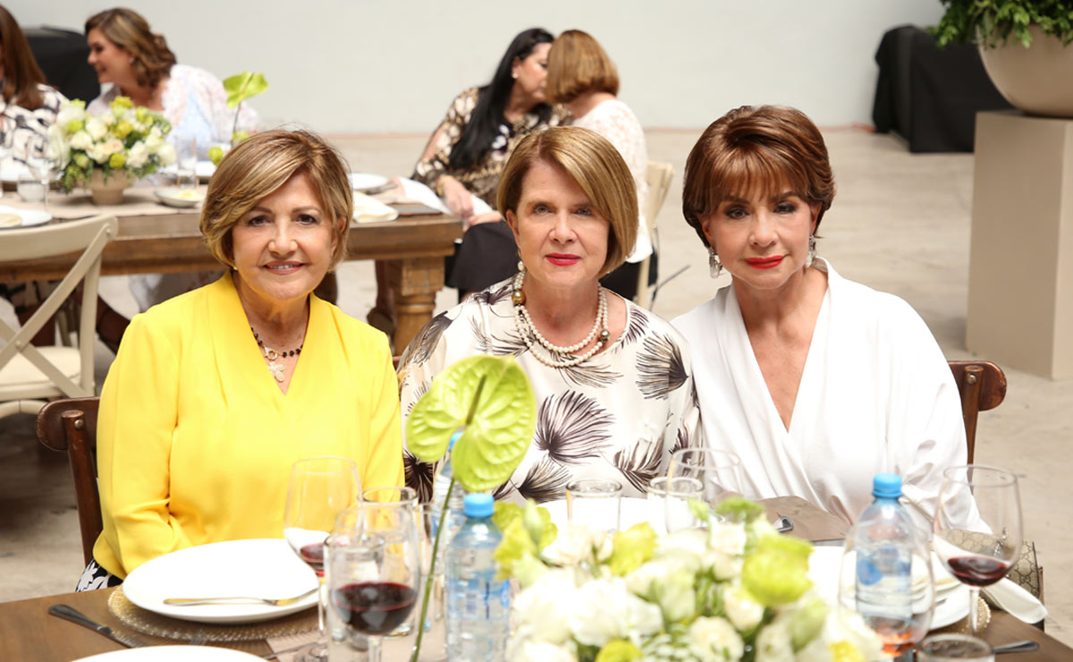 Alicia, Susana y Licha