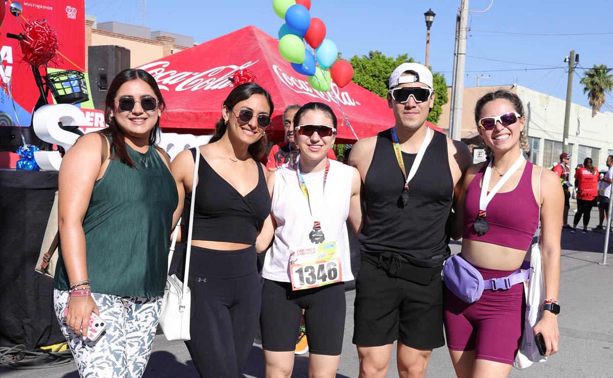 Anilú, Abigail, Lucía, Ricardo y Victoria