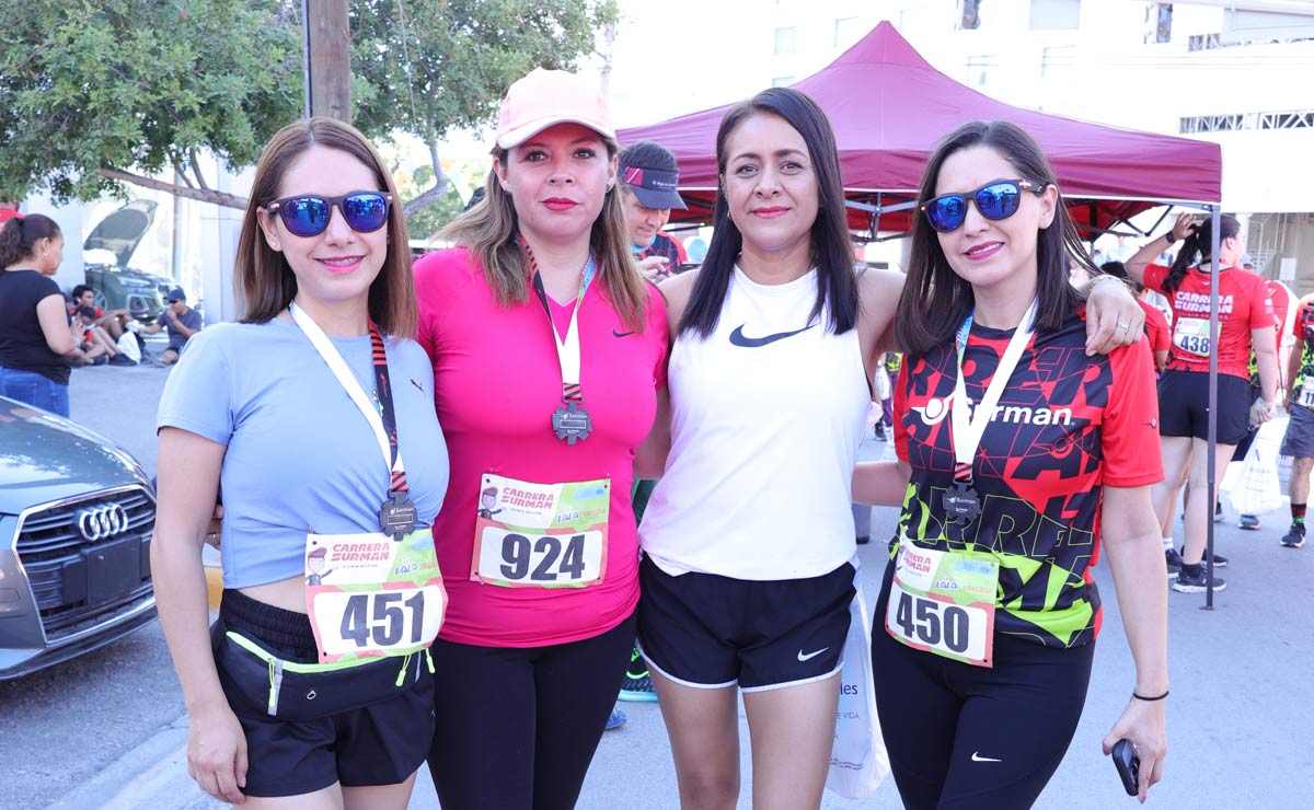 Diana, Karla, Edith y Judith