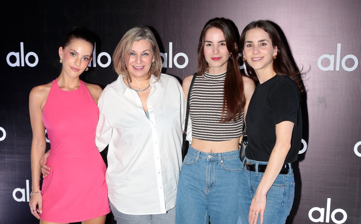 Eugenia González, Astrid Martínez, Astrid Algara e Isabela Algara / Foto: Daniel Saldívar