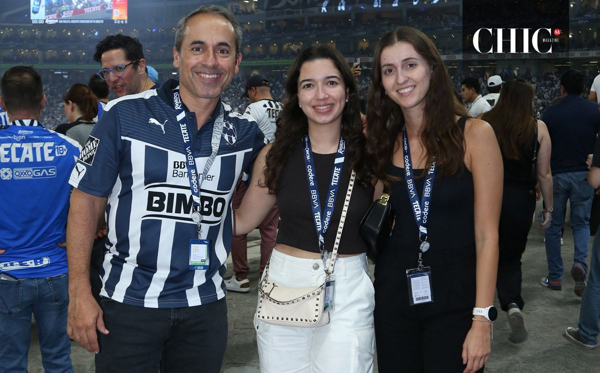Federico Clariond, Vero Clariond y Paulina González / Foto: Roberto Alvarado