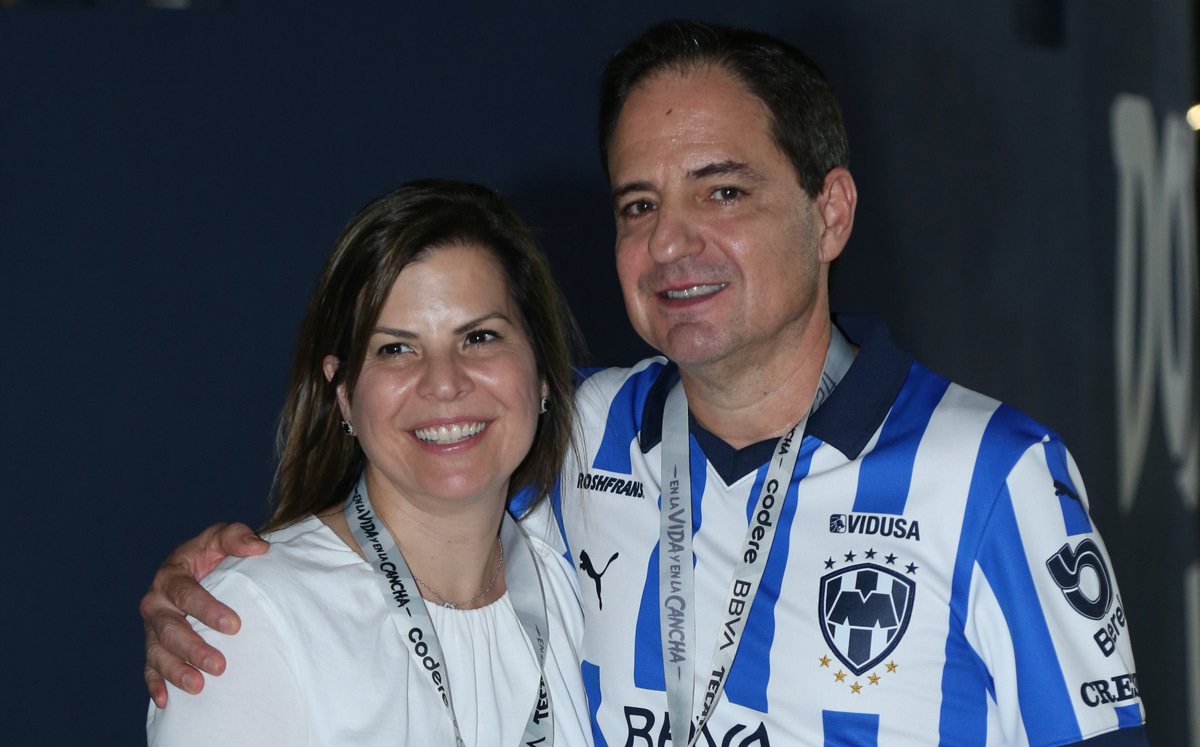 Gabriela Sada de Clariond y Eugenio Clariond / Foto: Roberto Alvarado