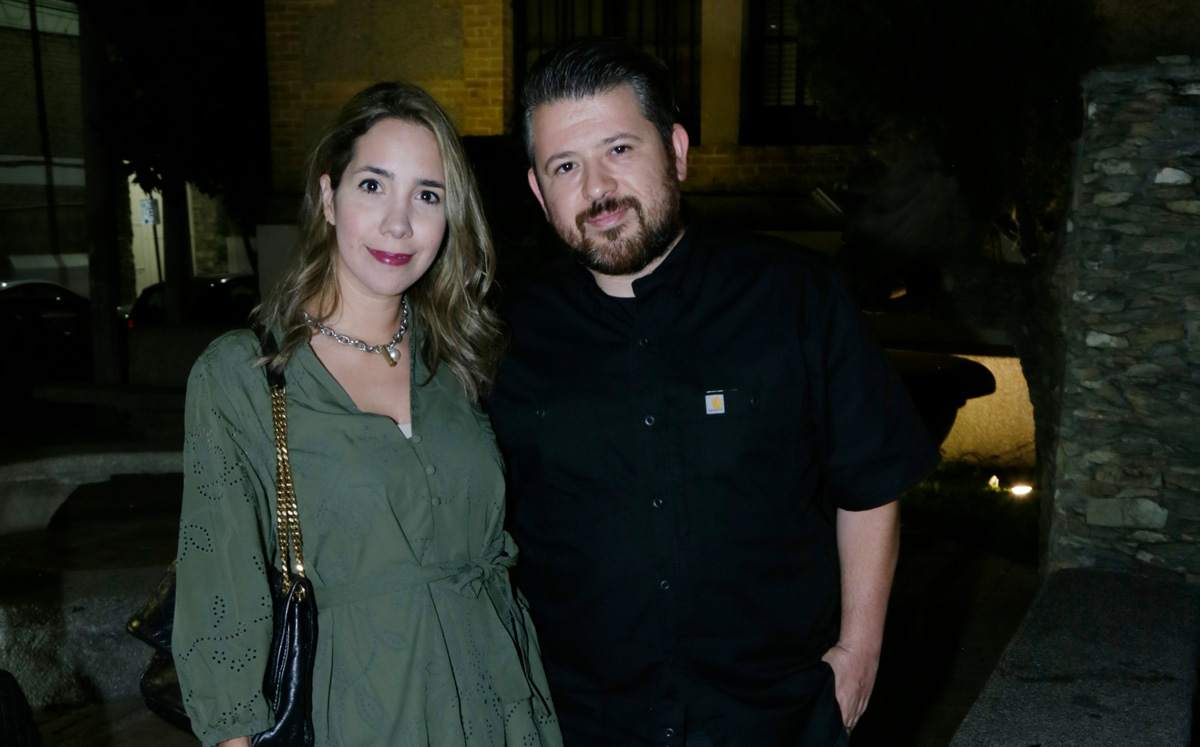 Lily Álvarez y Hugo Guajardo / Foto: Omar Valdez