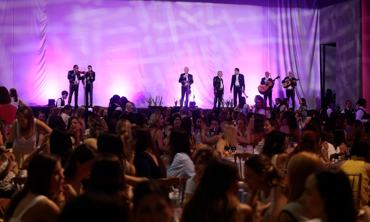 La música de mariachi no podía faltar en el brunch / Foto: Staff Chic