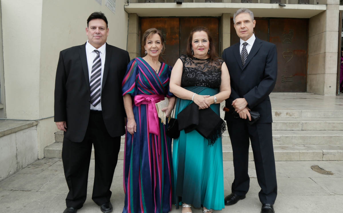 Rogelio Jaime, Isabel Canavati, Mónica Belden y Jaime Ayala