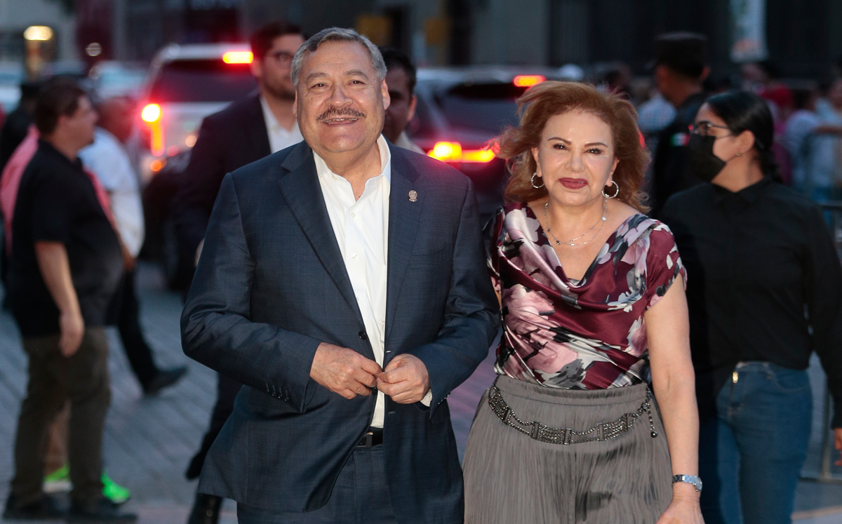 Santos Guzmán y María Teresa Herrera / Foto: Daniel Saldívar