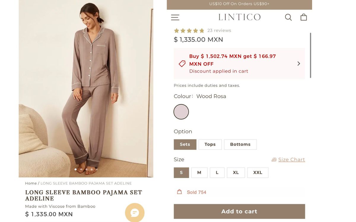 Pijamas de bambú para el calor: ¿en verdad funcionan? (Foto: Sitio Lintico)