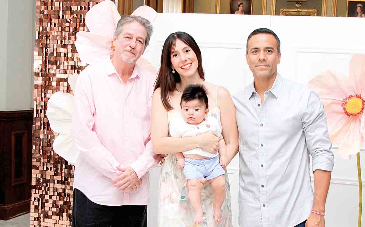 GERMÁN MEZA, ANDREA MEZA, JOAQUÍN NOSSIFF Y JOAQUÍN NOSSIFF disfrutaron de una deliciosa comida