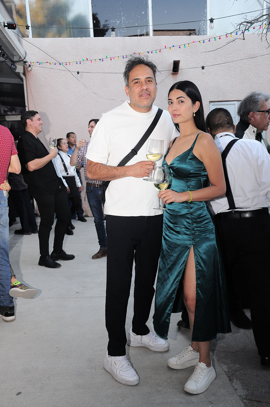 Aldo Bejarano y Geraldyn Ramos