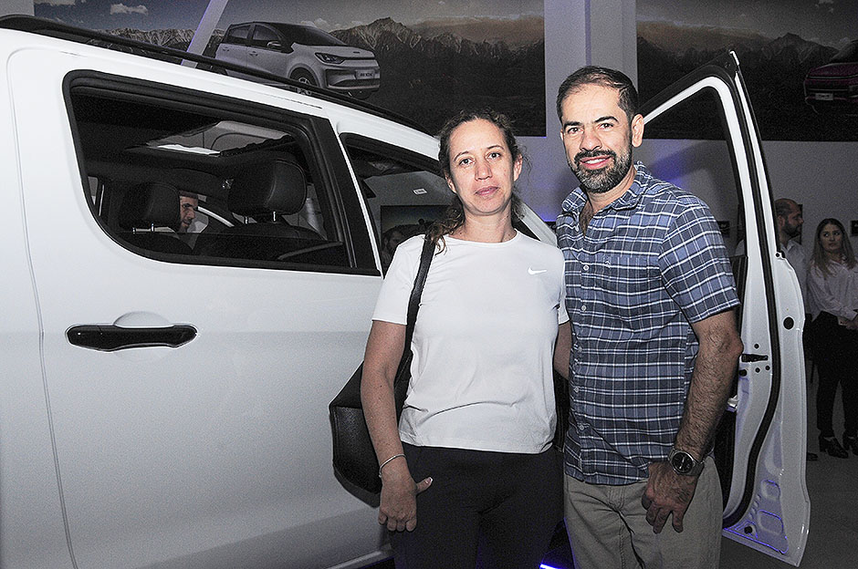 Alejandra Vargas y Gustavo García