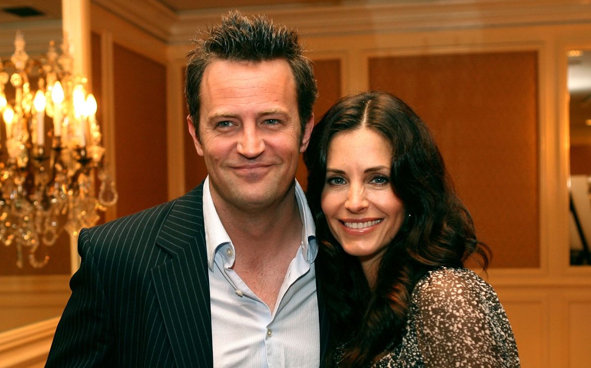 Courteney Cox revela experiencia paranormal con Matthew Perry (Foto: Getty)