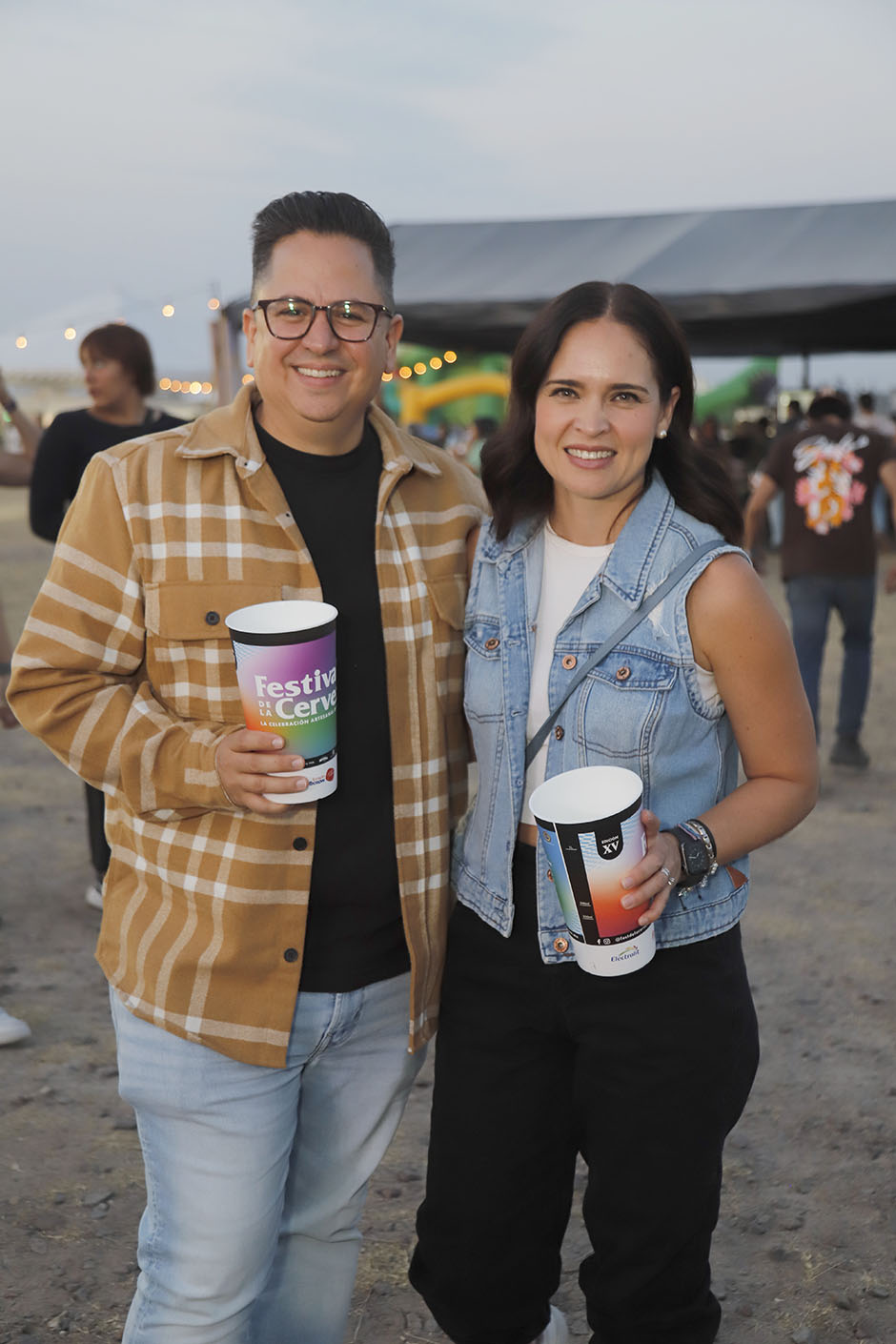 Isabel Parada y Carlos Santoscoy