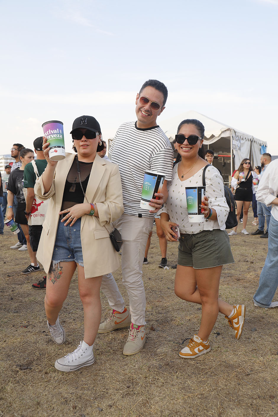 Maggie Camacho, Uriel Ruiz y Alexia Camacho